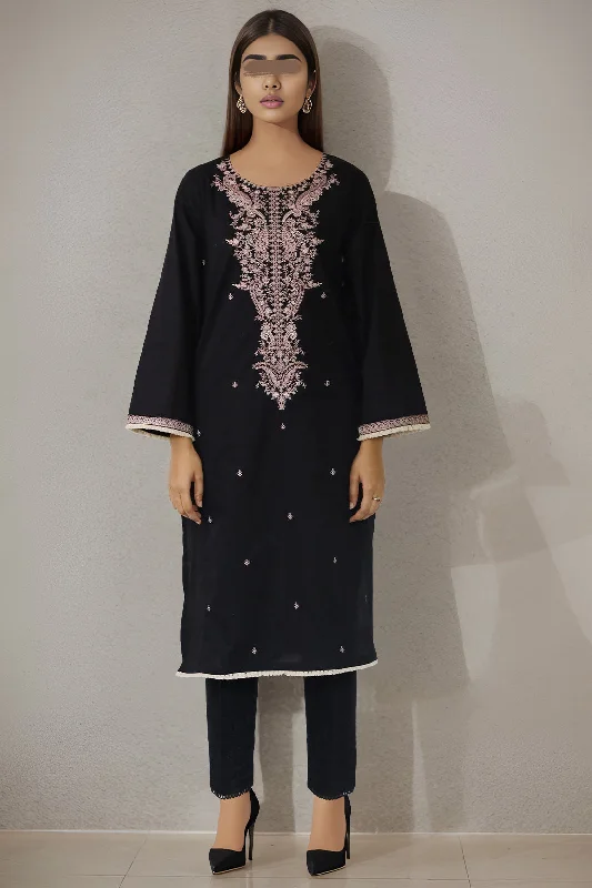 Luxury Pret Cotton Embroidered Stitched Shirt