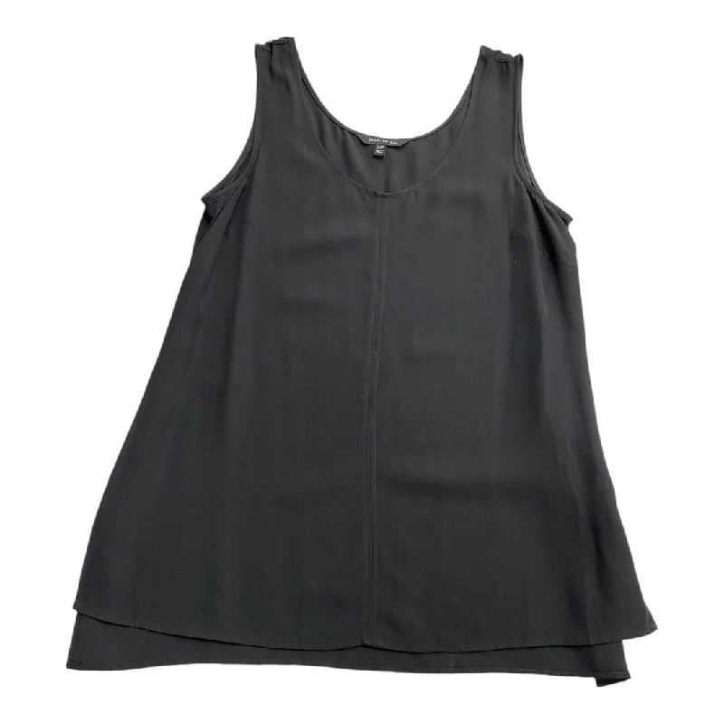 Top Sleeveless By Banana Republic In Black, Size: S