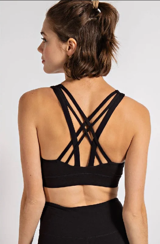 Active Buttery Soft Criss Cross Sports Bra