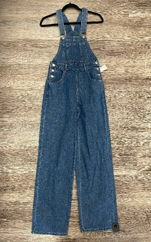 Overalls By Shein In Blue Denim, Size: Xs