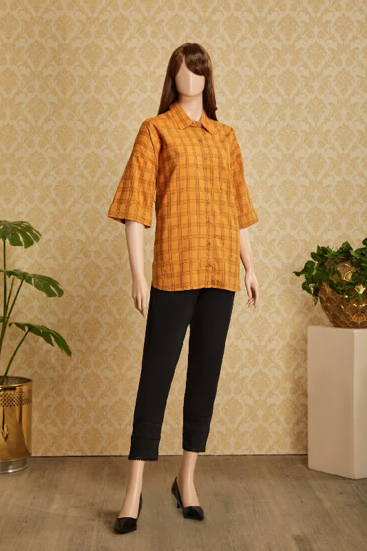 Soft Jacquard Stitched Shirt