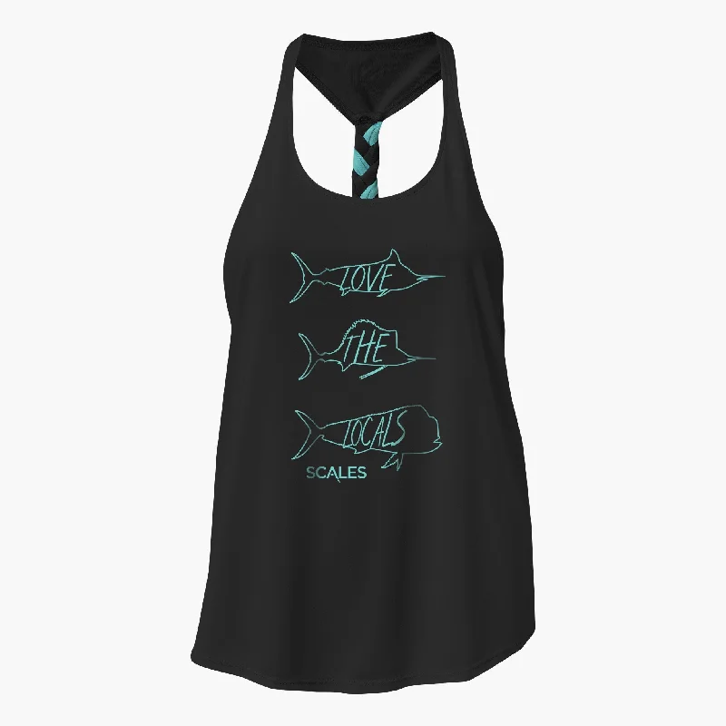 Love The Locals Womens SCALES PRO Performance Tank