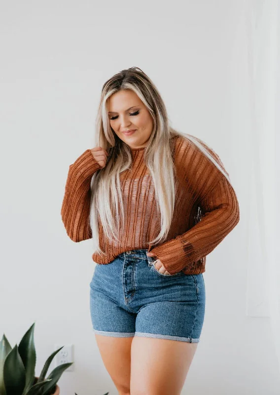 Devyn Crochet Sweater