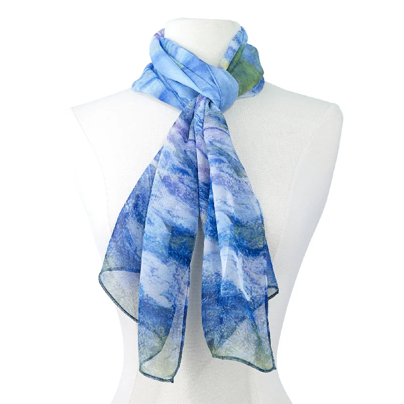 Monet Waterlilies Scarf