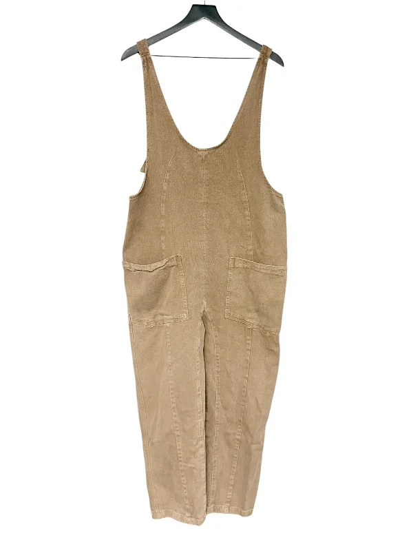 Overalls By Wishlist In Brown Denim, Size: L