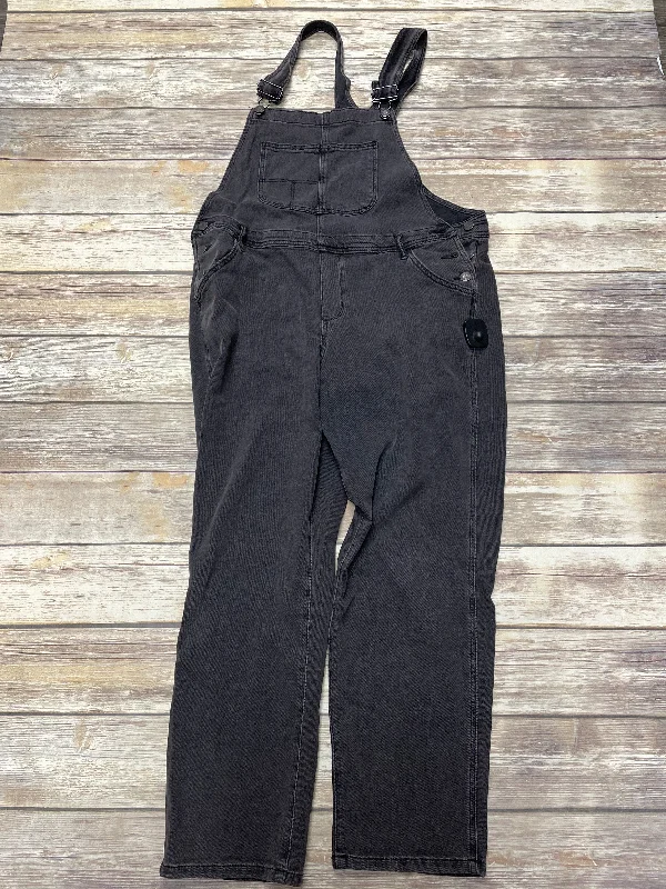 Overalls By Sonoma In Black Denim, Size: L