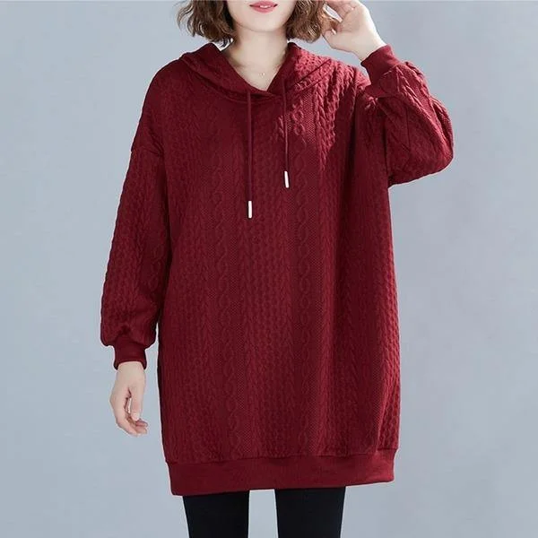 Oversized Women Cotton Casual Hoodies New 2020 Loose Female Hooded Sweatshirt