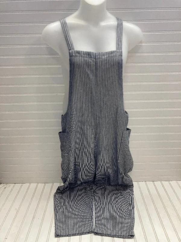 Overalls By Bobi In Striped Pattern, Size: M