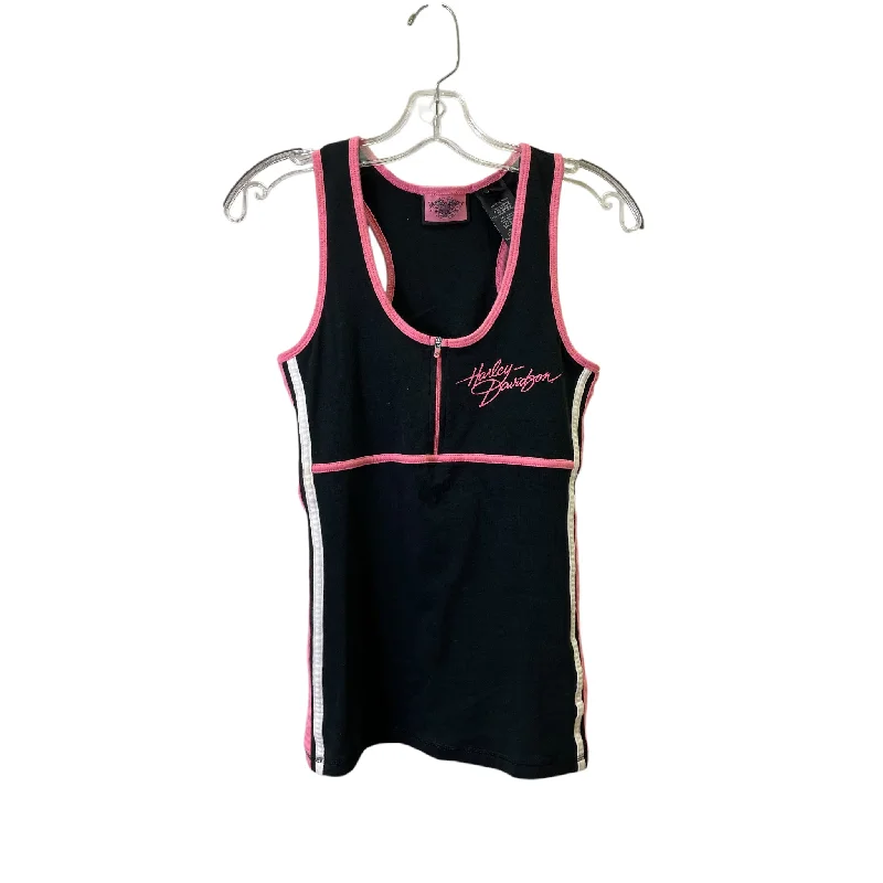 Top Sleeveless By Harley Davidson In Black, Size:S