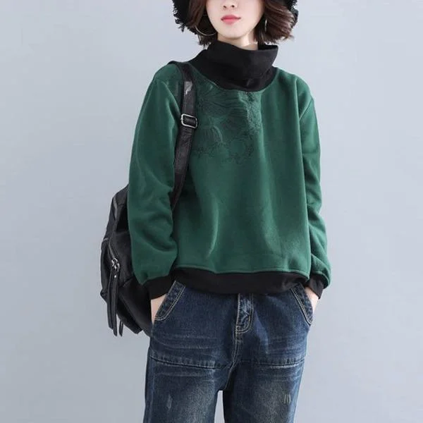 Plus Size Women Casual Sweatshirt New Fashion Autumn Winter Tops Hoodies