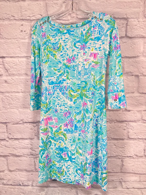 Dress Casual Short By Lilly Pulitzer In Blue, Size: Xs