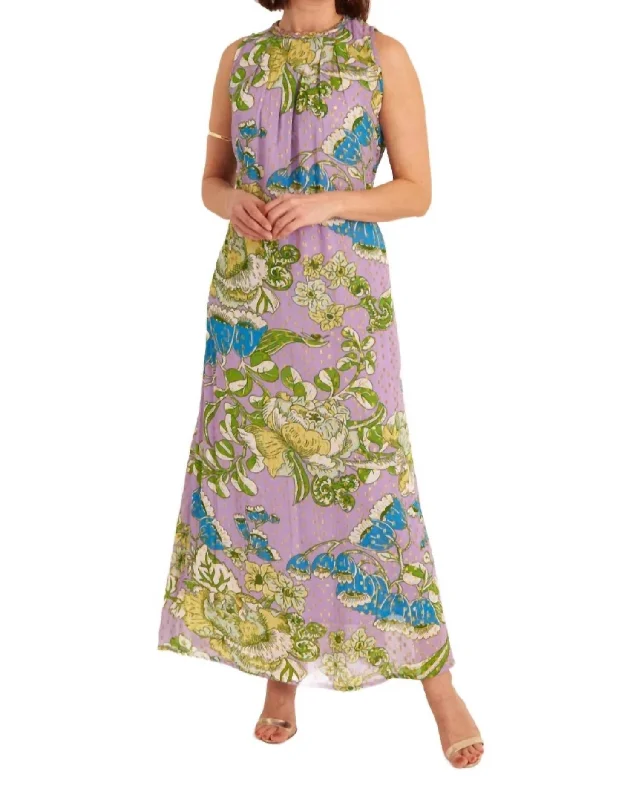 Grace Maxi Dress In Cordelia Purple