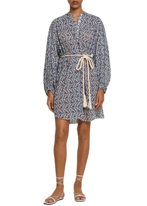 Kildi Mini Dress In Ecru