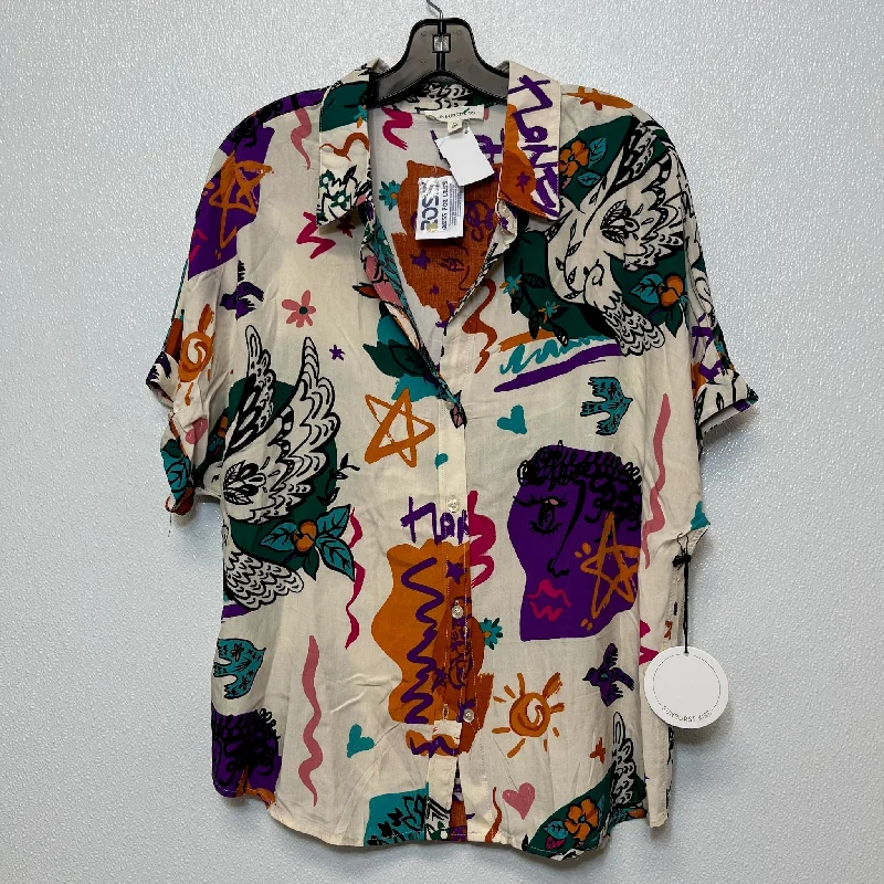 Print Top Short Sleeve Cmf, Size Xl