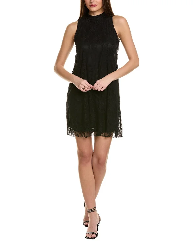 Tash + Sophie Mesh Lace Mini Dress