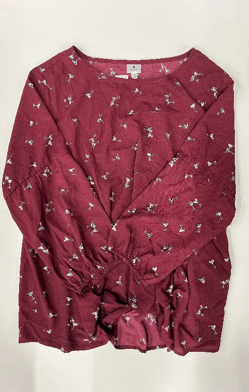 Blouse Long Sleeve By Dressbarn NWT Size: 3x