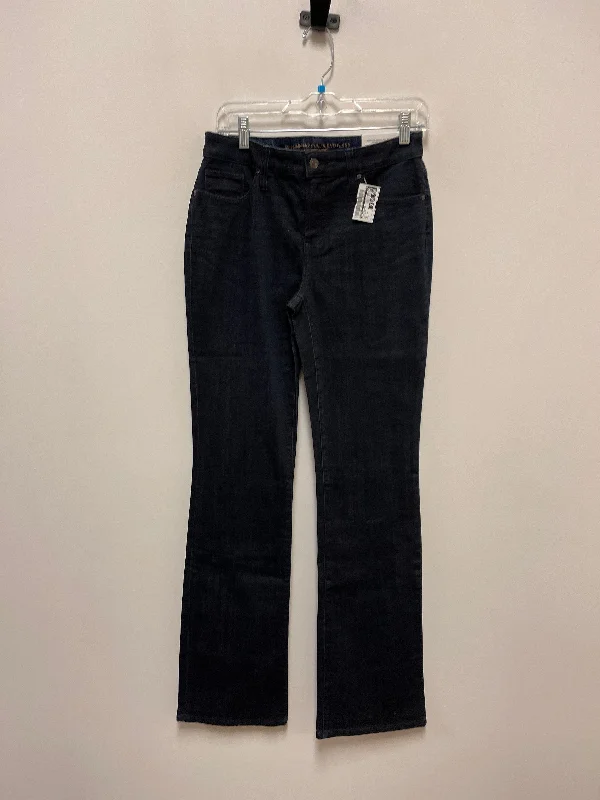 Jeans Flared By Chicos In Blue Denim, Size: 2