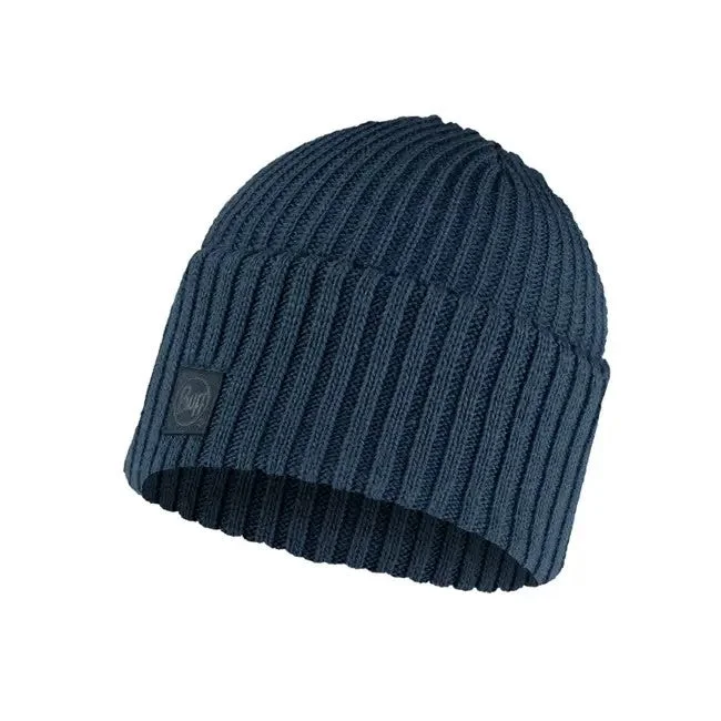 Knitted Beanie Rutger Steel Blue