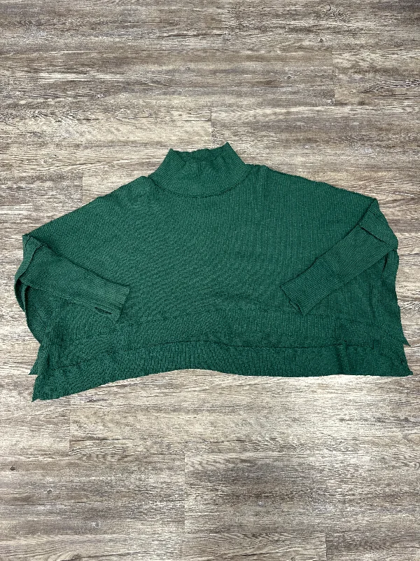 Top Long Sleeve By We The Free In Green, Size: S