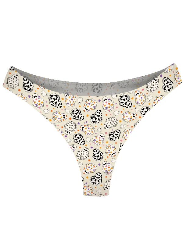 AiraModal™ Boo-tiful Ghosts Mid-Rise Thong