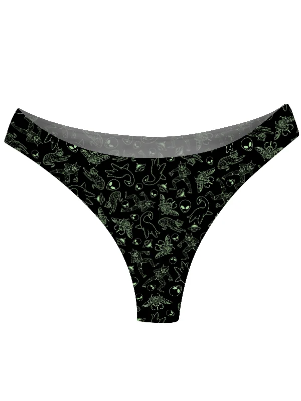 AiraModal™ Cryptic Cryptids Mid-Rise Thong