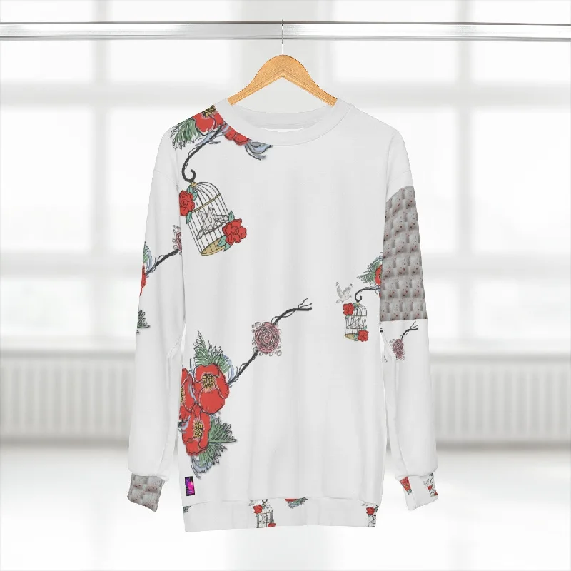 AOP Unisex Sweatshirt BIRD CAGE