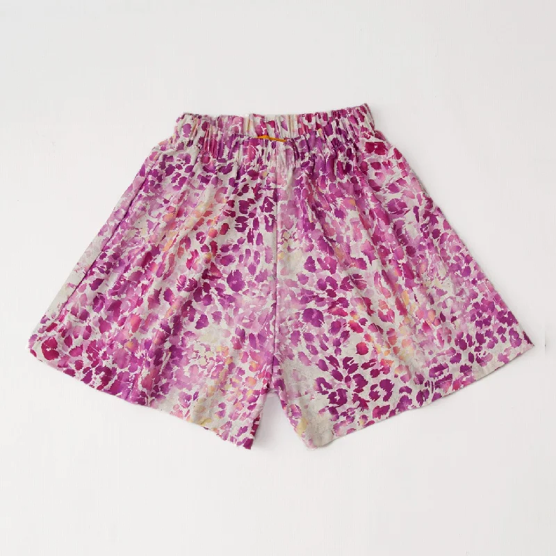 Short pink leopard